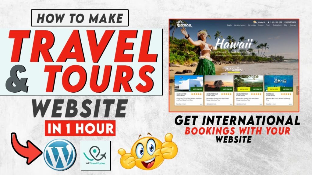 How to Make Travel and Tours Website with WordPress - Best Travels WordPress Plugin - WPTravelEngine