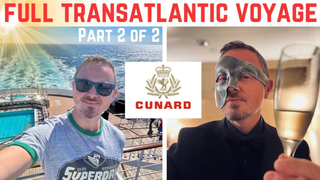 Cunard Queen Mary 2 Full Transatlantic Voyage & Sail In to New York (part 2 of 2)