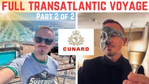 Cunard Queen Mary 2 Full Transatlantic Voyage & Sail In to New York (part 2 of 2)